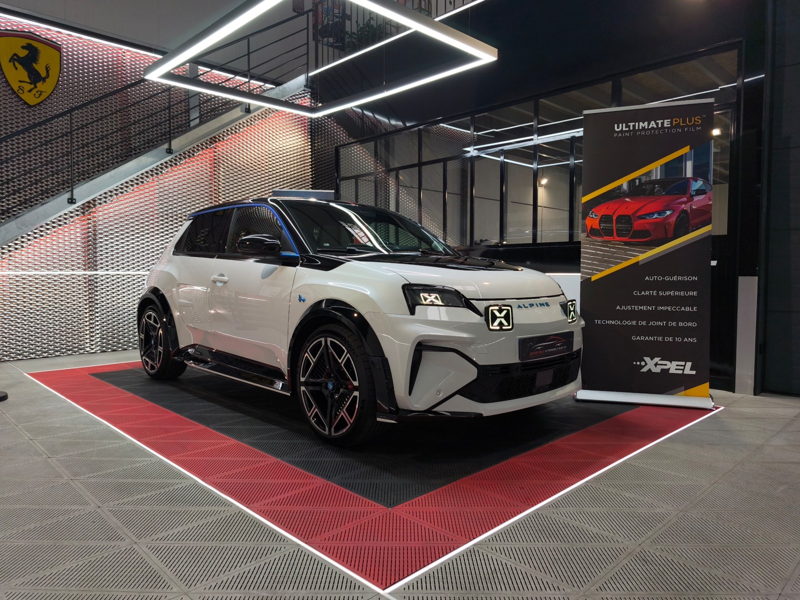 Protection PPF XPEL et céramique Gtechniq de votre Alpine A290 Première Édition près de Paris