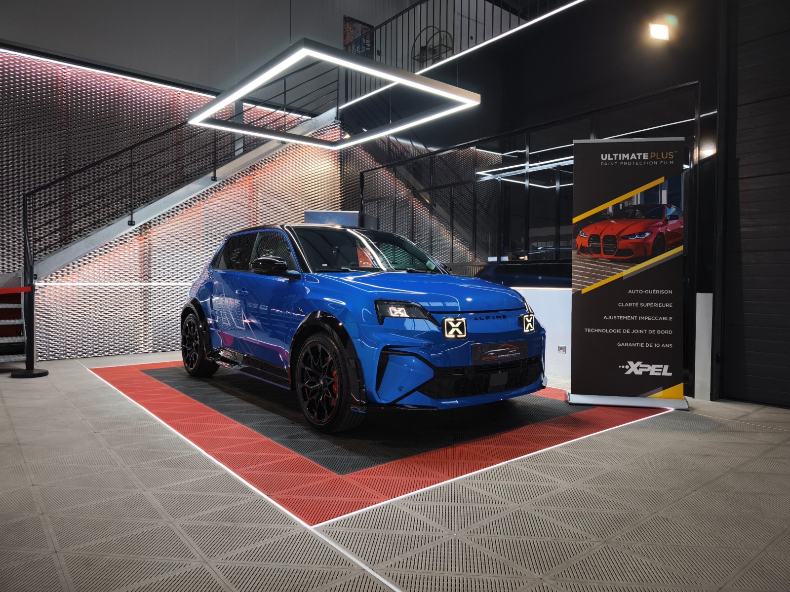 Protection de votre Alpine A290 GTS par un film PPF XPEL Ultimate et un traitement céramique Gtechniq chez Esthétique Automobile Sud 77 région Fontainebleau