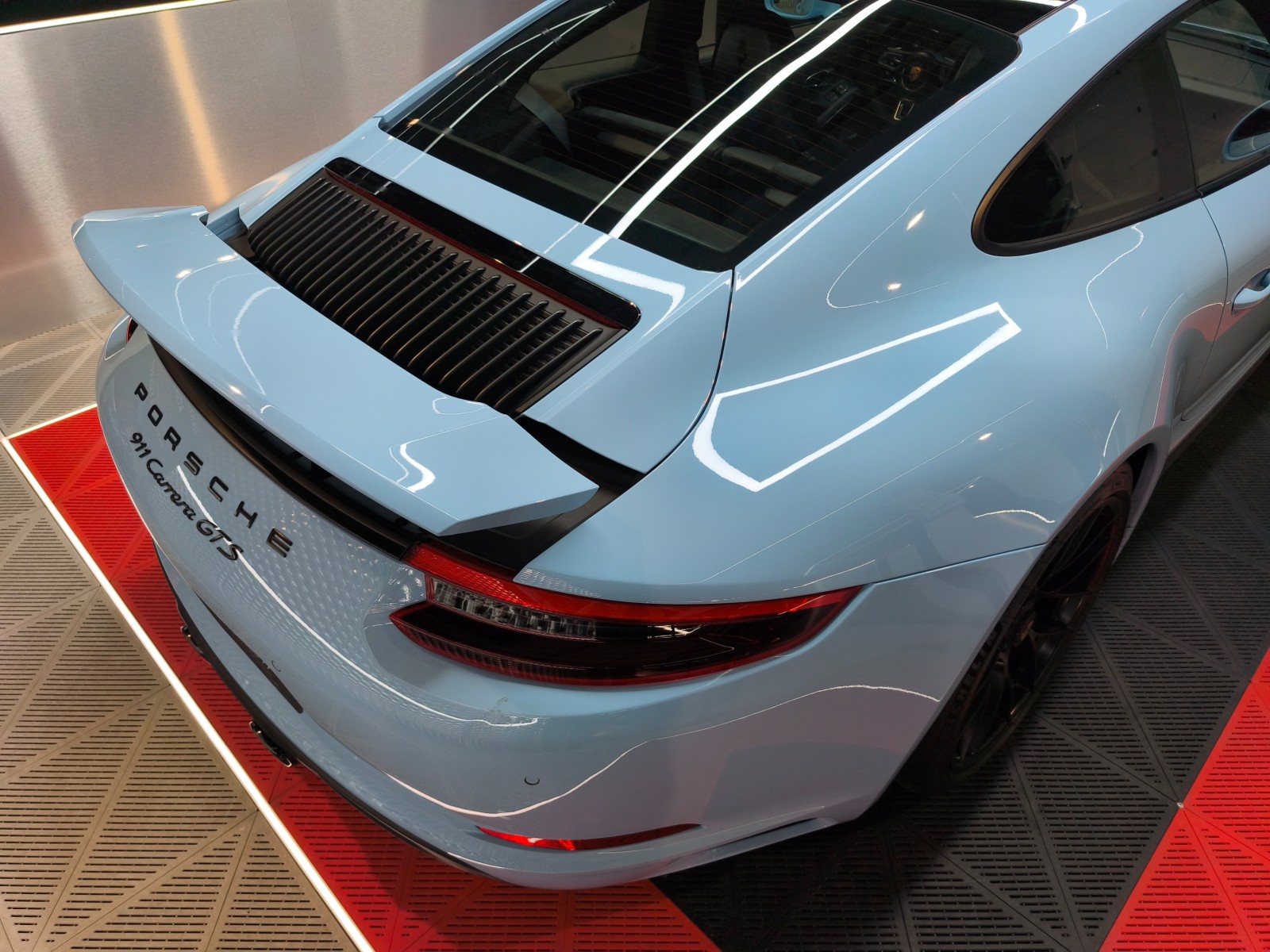 Peinture Voiture 2K Porsche Bleu Bébé (Rivierablau) - Lot De 5 Litres, Haute Brillance, Marque Lackpoint - Neuf
