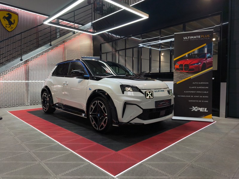 Protection PPF XPEL et céramique Gtechniq de votre Alpine A290 Première Édition près de Paris