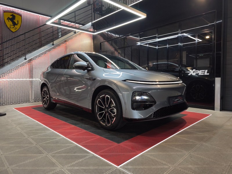 Protection Céramique Gtechniq sur Xpeng G6 Performance chez Esthétique Automobile Sud 77