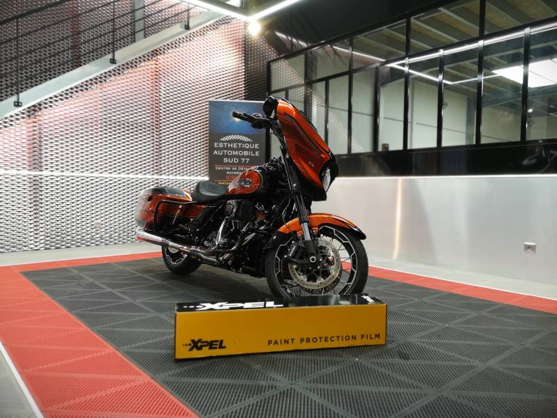 Harley Davidson Glide film ppf XPEL.